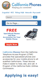 Mobile Screenshot of californiaphone.org